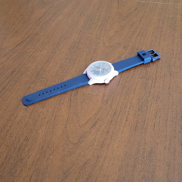 ESQ by Movado One Watch Unisex 42mm Purple Silicone Blue Band ES.50.3.29.569 New main image 10